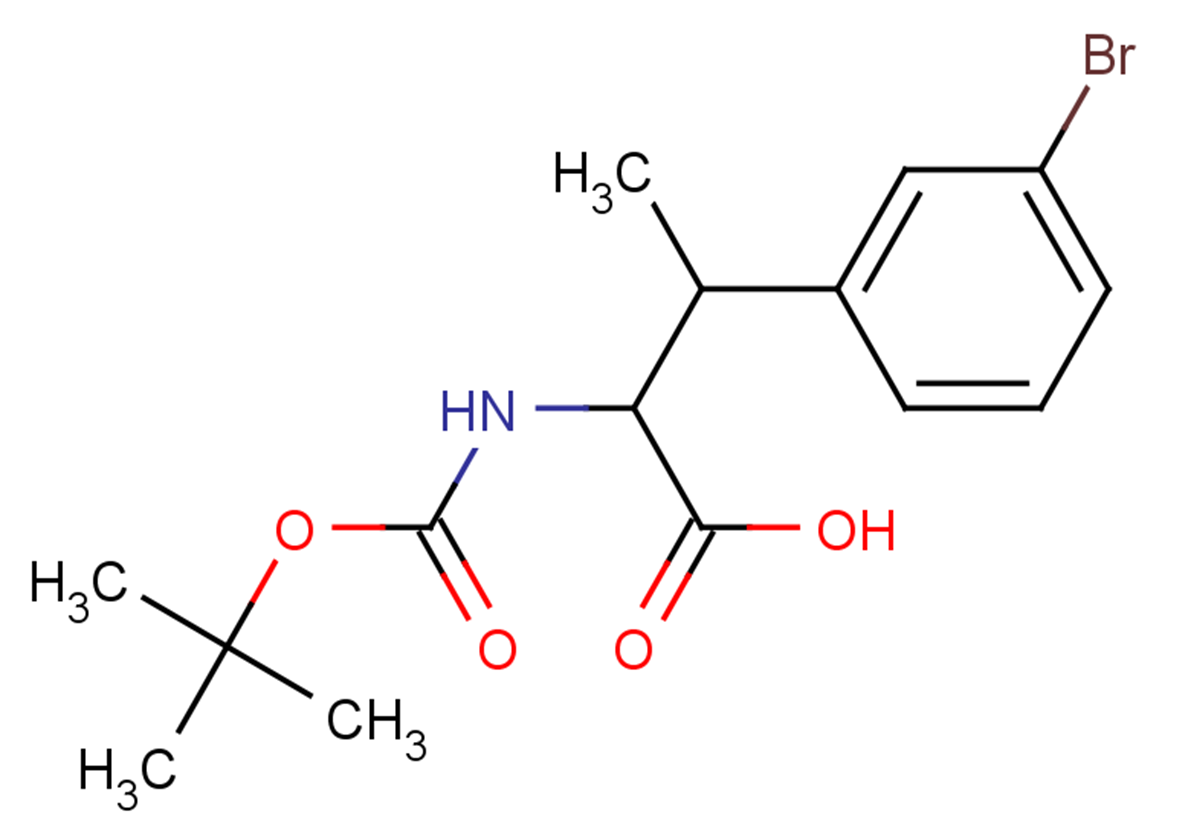 3-(3-bromophenyl)-2-{[(tert-butoxy)carbonyl]amino}butanoic acid