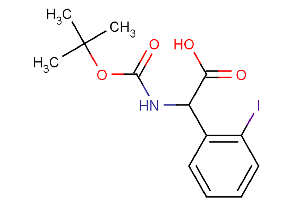 2-{[(tert-butoxy)carbonyl]amino}-2-(2-iodophenyl)acetic acid