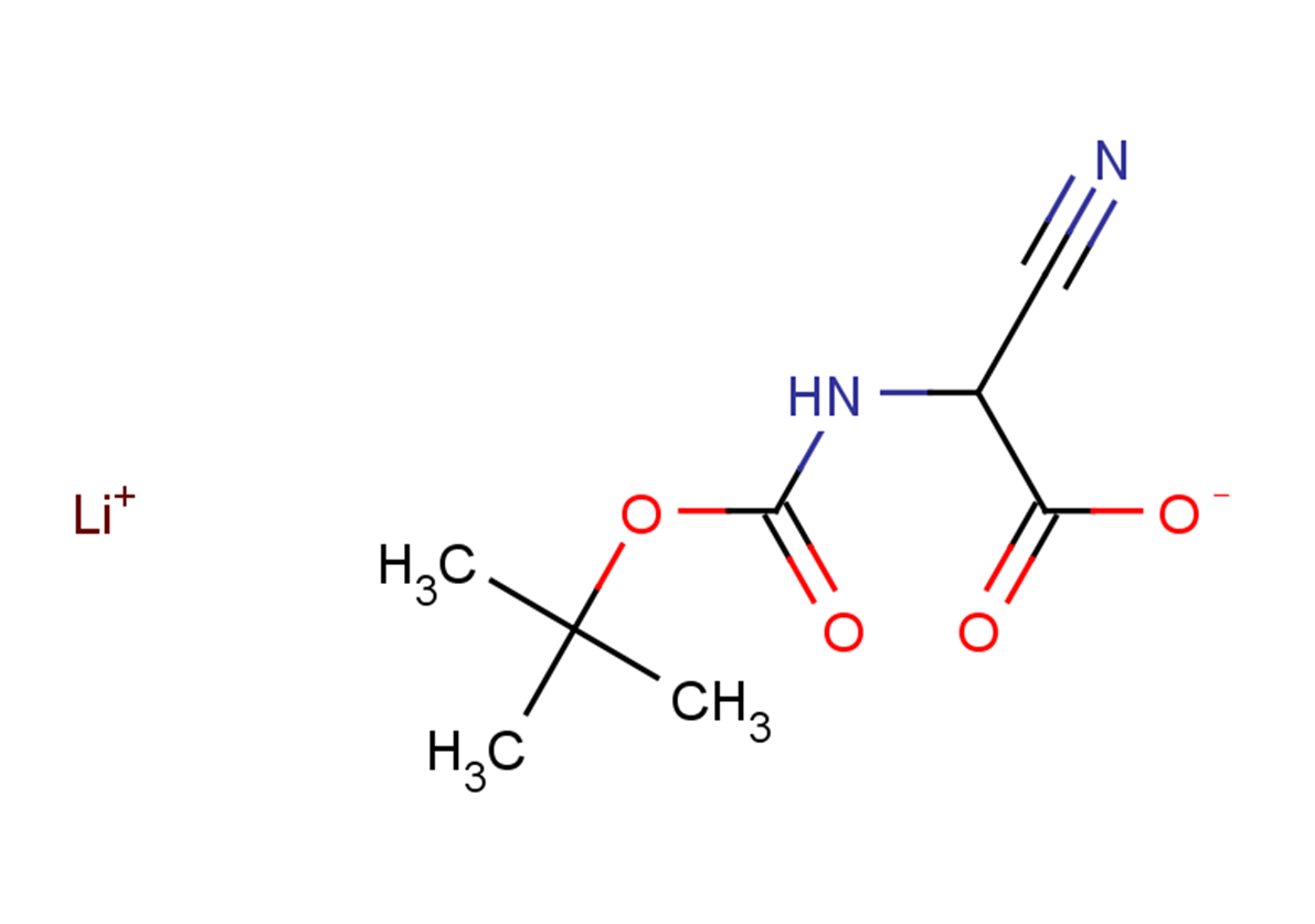lithium(1+) ion 2-{[(tert-butoxy)carbonyl]amino}-2-cyanoacetate