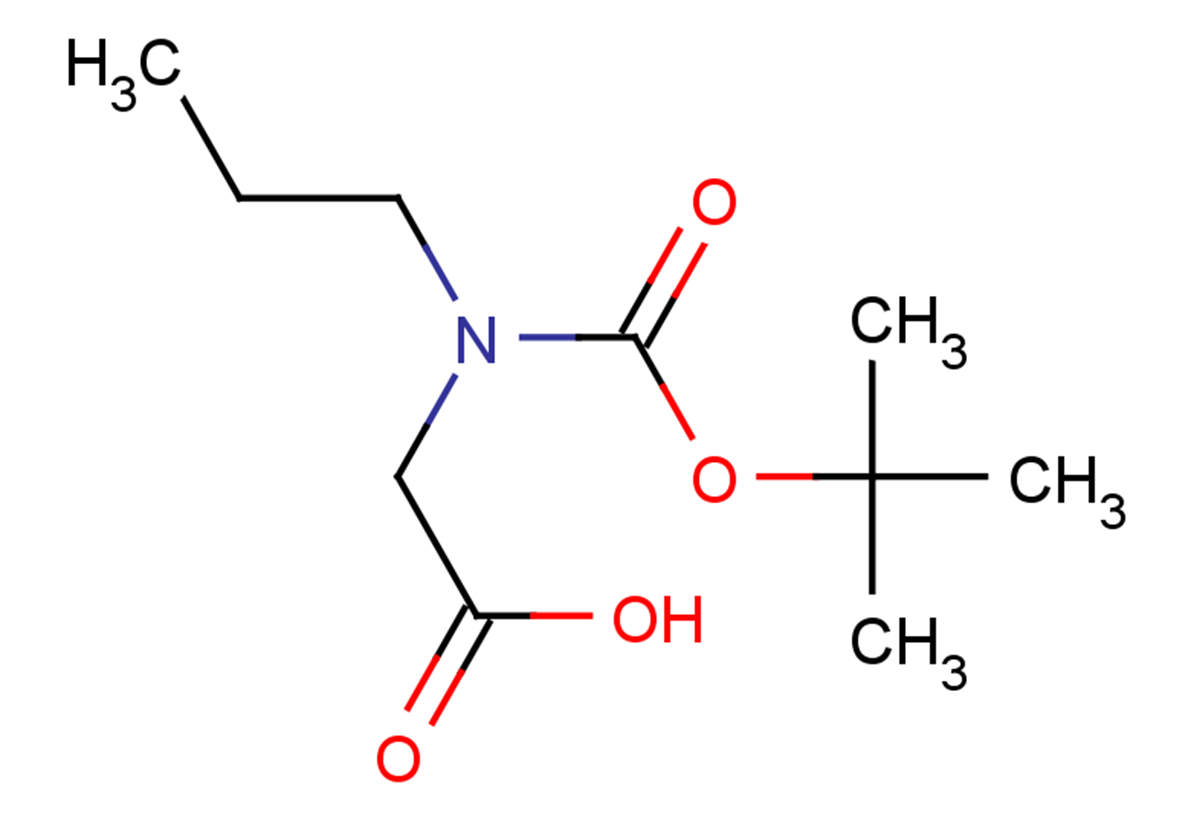 2-{[(tert-butoxy)carbonyl](propyl)amino}acetic acid