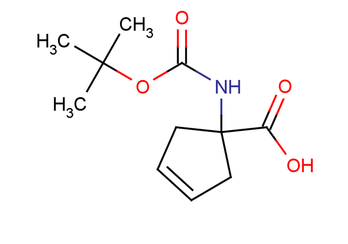 1-{[(tert-butoxy)carbonyl]amino}cyclopent-3-ene-1-carboxylic acid