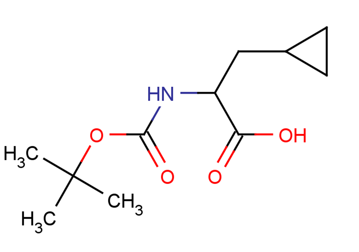 2-{[(tert-butoxy)carbonyl]amino}-3-cyclopropylpropanoic acid