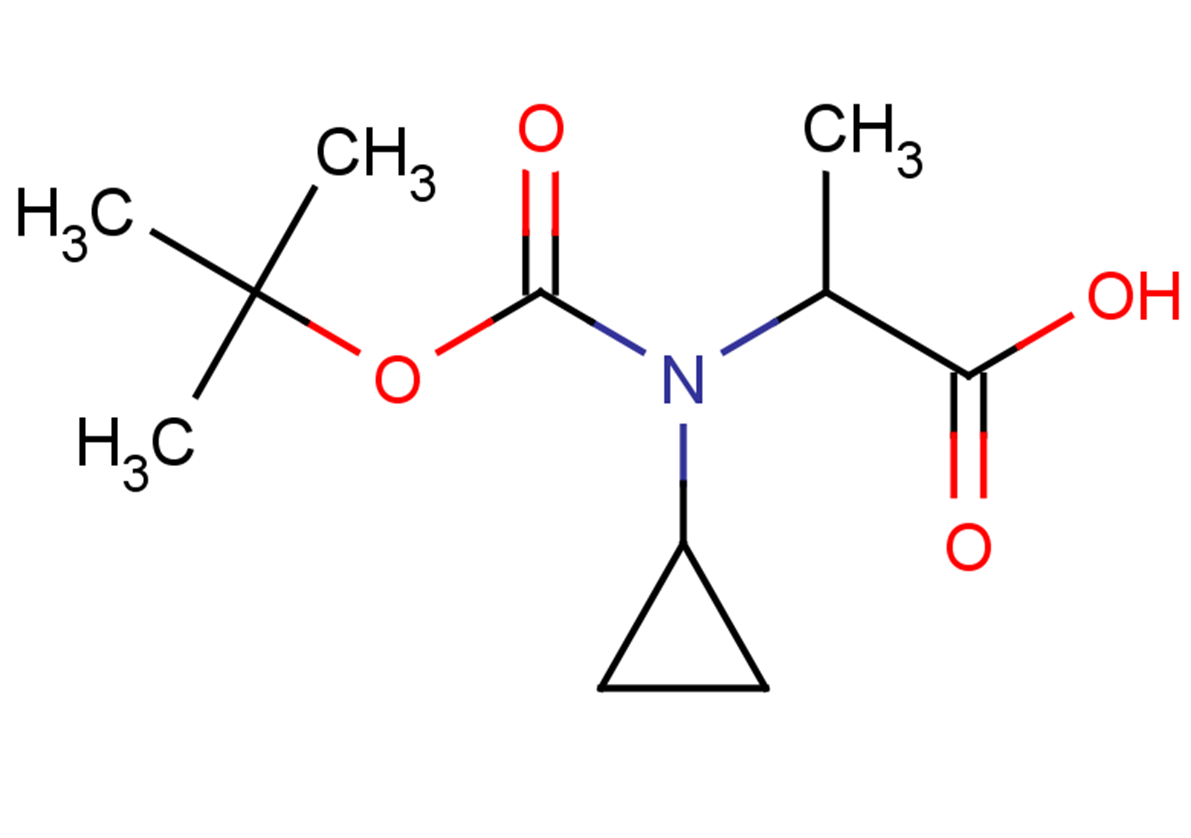 2-{[(tert-butoxy)carbonyl](cyclopropyl)amino}propanoic acid