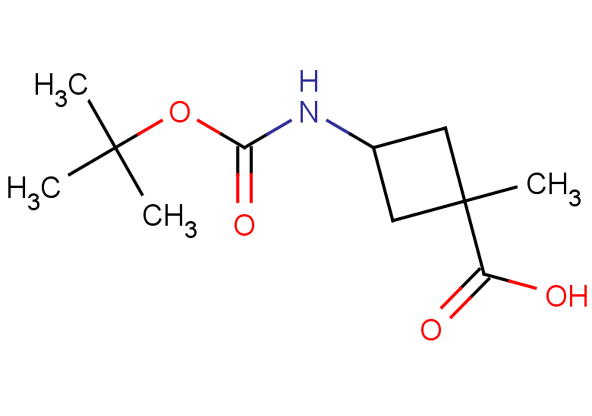 3-{[(tert-butoxy)carbonyl]amino}-1-methylcyclobutane-1-carboxylic acid