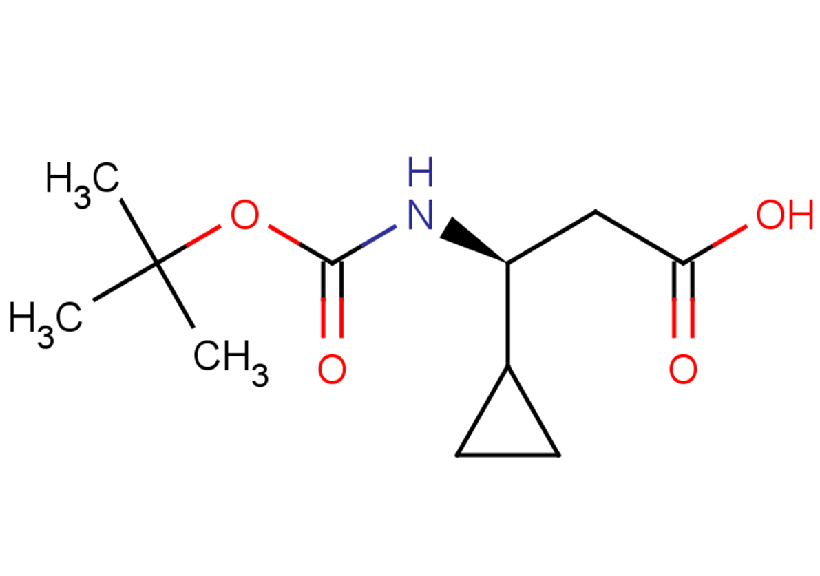 (3S)-3-{[(tert-butoxy)carbonyl]amino}-3-cyclopropylpropanoic acid