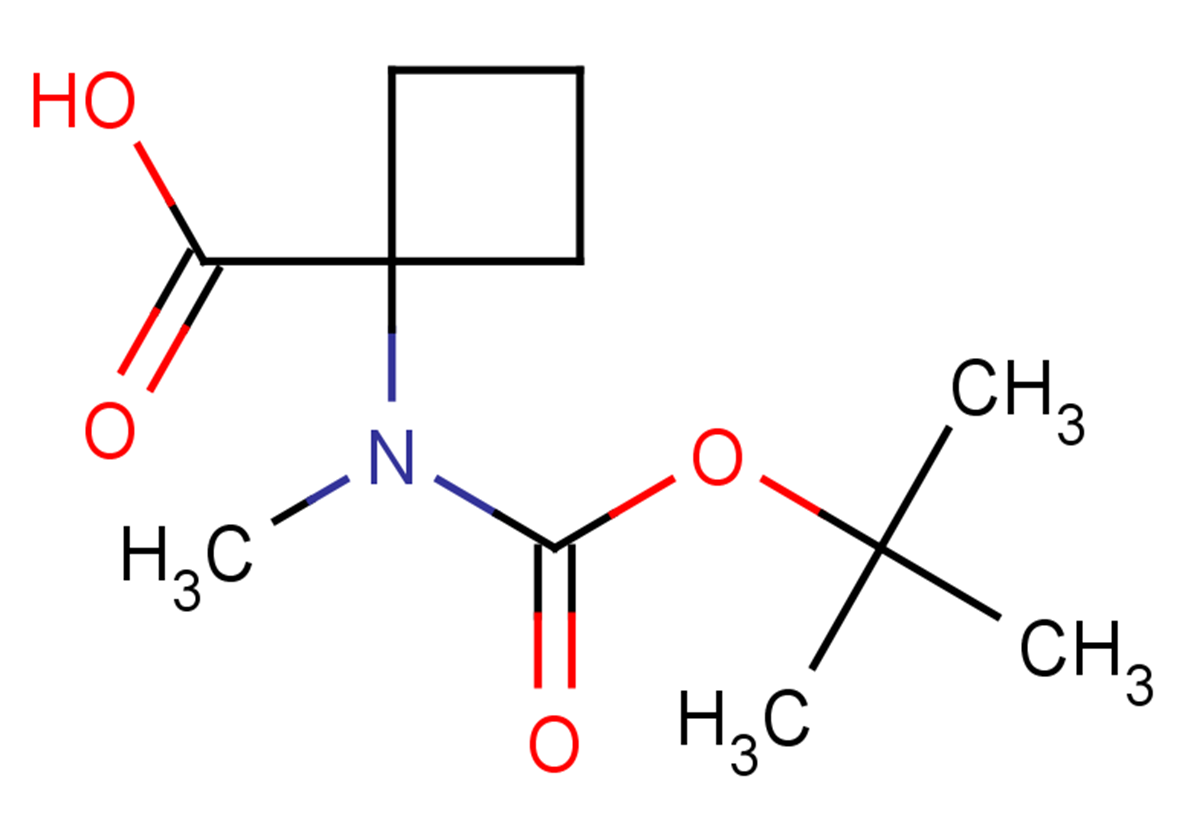 1-{[(tert-butoxy)carbonyl](methyl)amino}cyclobutane-1-carboxylic acid