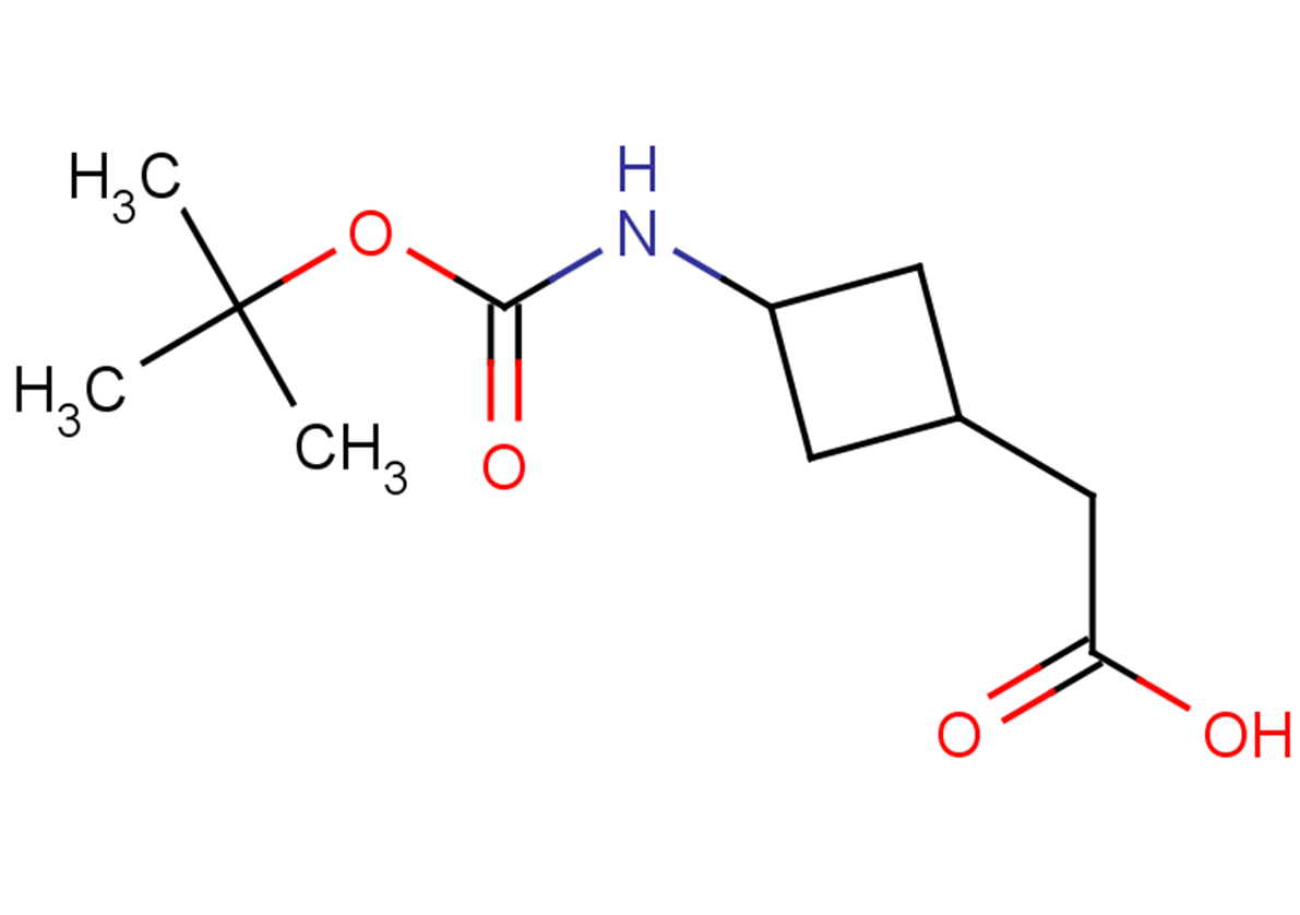 2-(3-{[(tert-butoxy)carbonyl]amino}cyclobutyl)acetic acid
