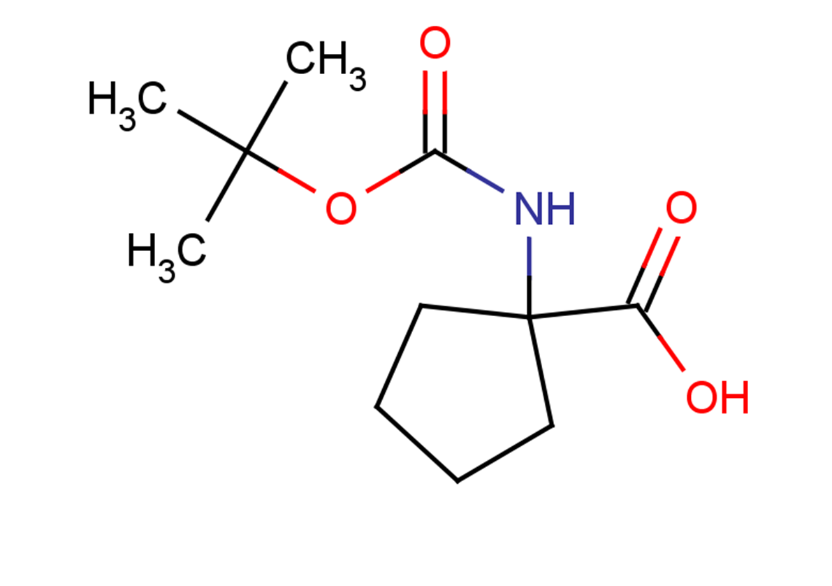 1-{[(tert-butoxy)carbonyl]amino}cyclopentane-1-carboxylic acid