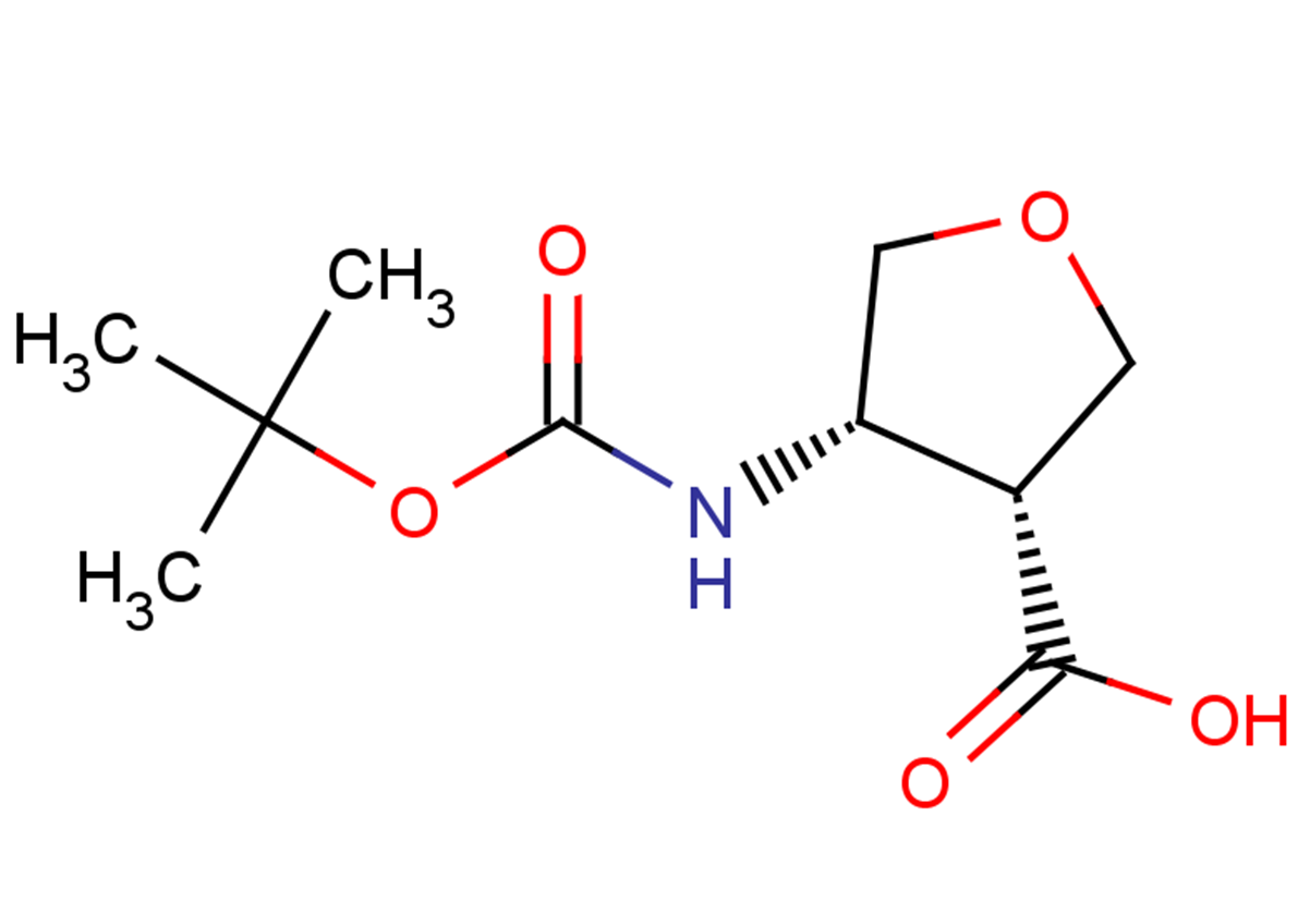 (3R,4S)-4-{[(tert-butoxy)carbonyl]amino}oxolane-3-carboxylic acid