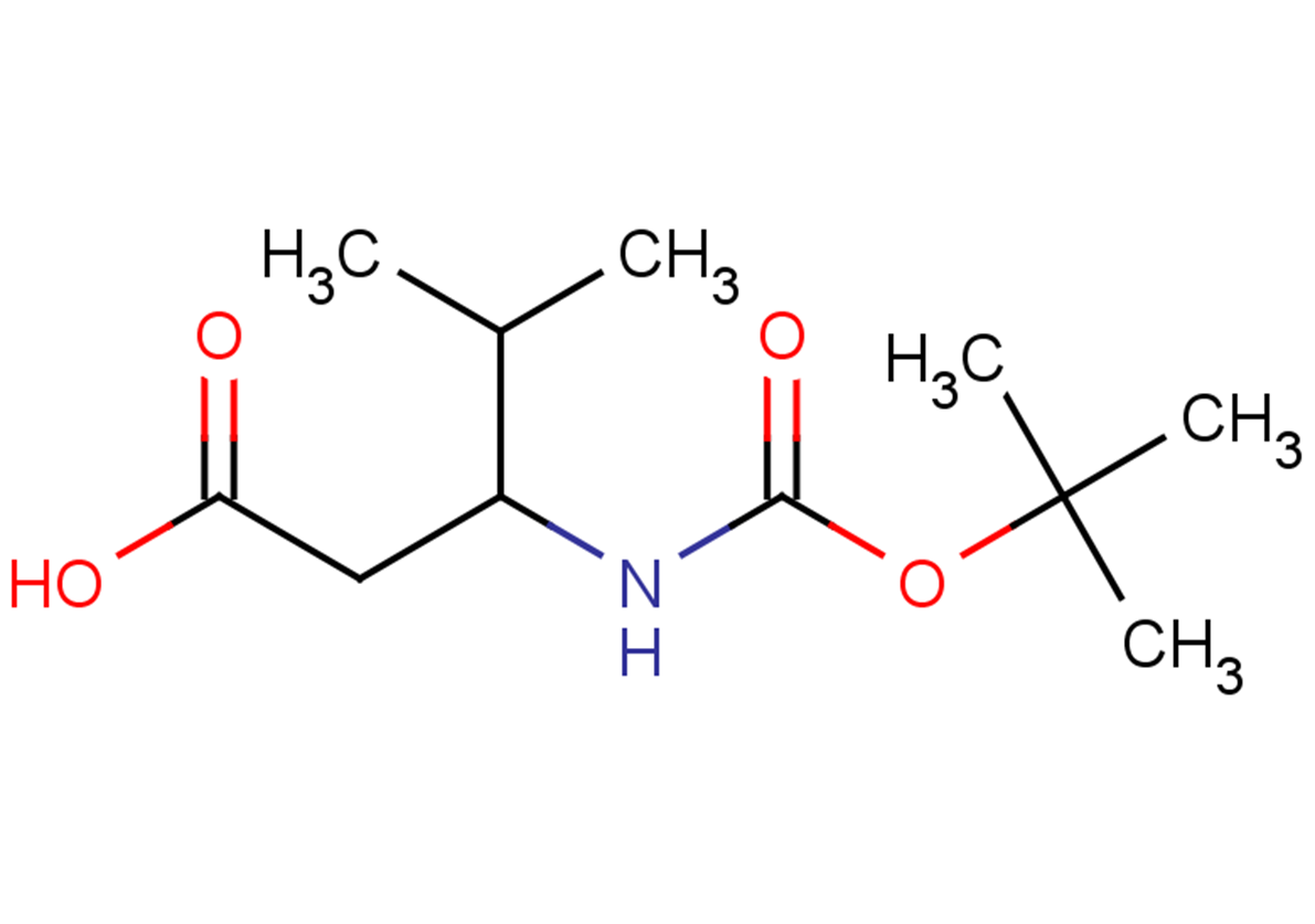 3-{[(tert-butoxy)carbonyl]amino}-4-methylpentanoic acid