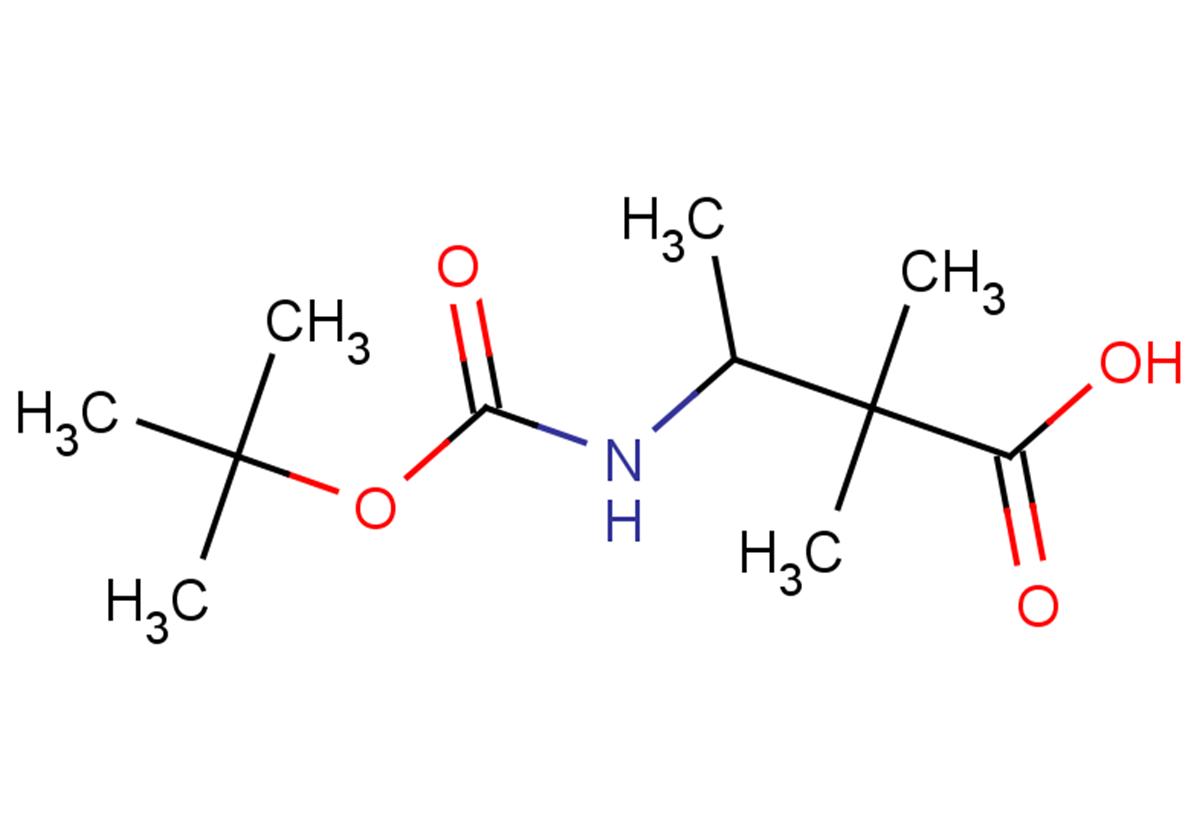 3-{[(tert-butoxy)carbonyl]amino}-2,2-dimethylbutanoic acid