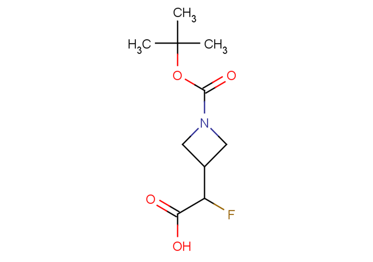 2-{1-[(tert-butoxy)carbonyl]azetidin-3-yl}-2-fluoroacetic acid
