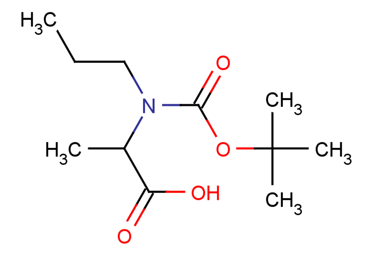 2-{[(tert-butoxy)carbonyl](propyl)amino}propanoic acid