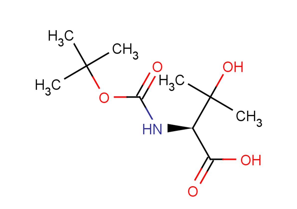 (2S)-2-{[(tert-butoxy)carbonyl]amino}-3-hydroxy-3-methylbutanoic acid