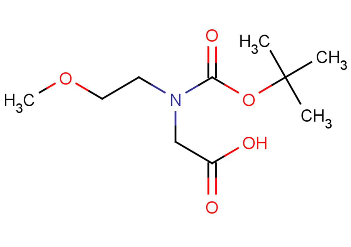 2-{[(tert-butoxy)carbonyl](2-methoxyethyl)amino}acetic acid