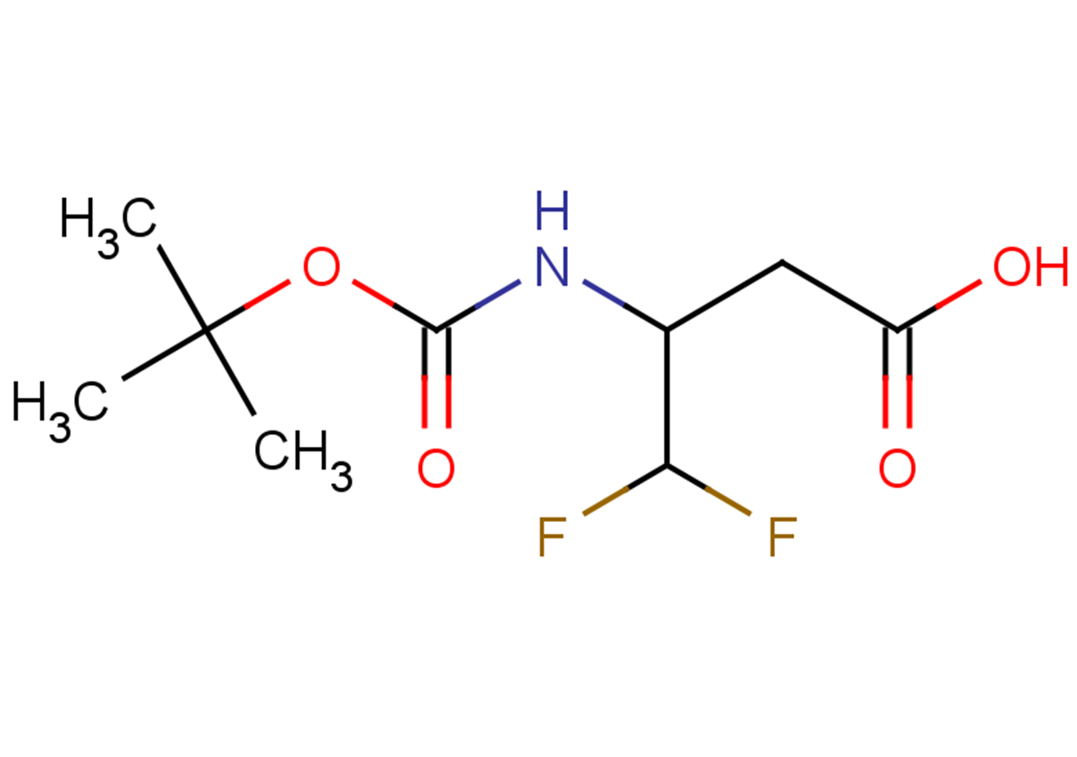 3-{[(tert-butoxy)carbonyl]amino}-4,4-difluorobutanoic acid