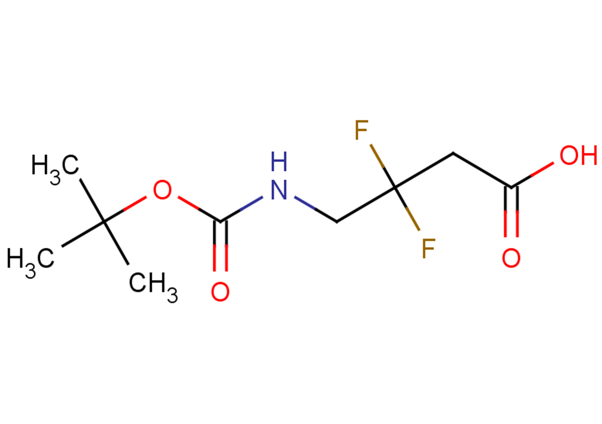 4-{[(tert-butoxy)carbonyl]amino}-3,3-difluorobutanoic acid