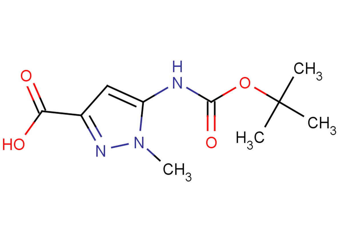 5-{[(tert-butoxy)carbonyl]amino}-1-methyl-1H-pyrazole-3-carboxylic acid