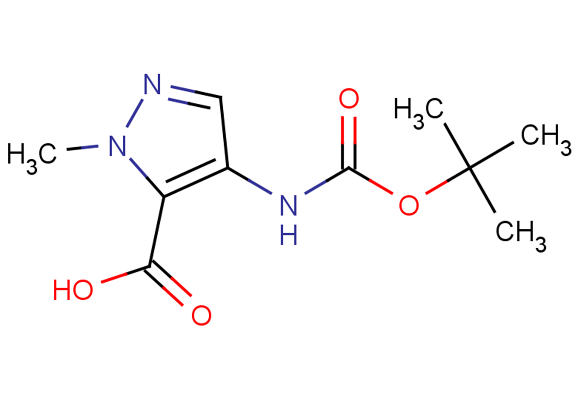 4-{[(tert-butoxy)carbonyl]amino}-1-methyl-1H-pyrazole-5-carboxylic acid
