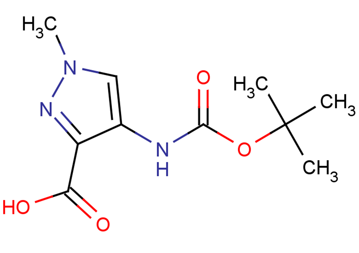 4-{[(tert-butoxy)carbonyl]amino}-1-methyl-1H-pyrazole-3-carboxylic acid