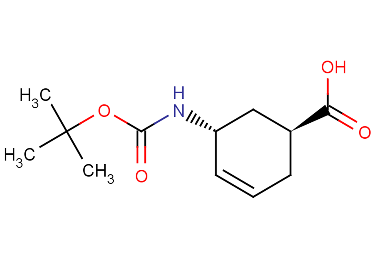 (1S,5R)-5-{[(tert-butoxy)carbonyl]amino}cyclohex-3-ene-1-carboxylic acid