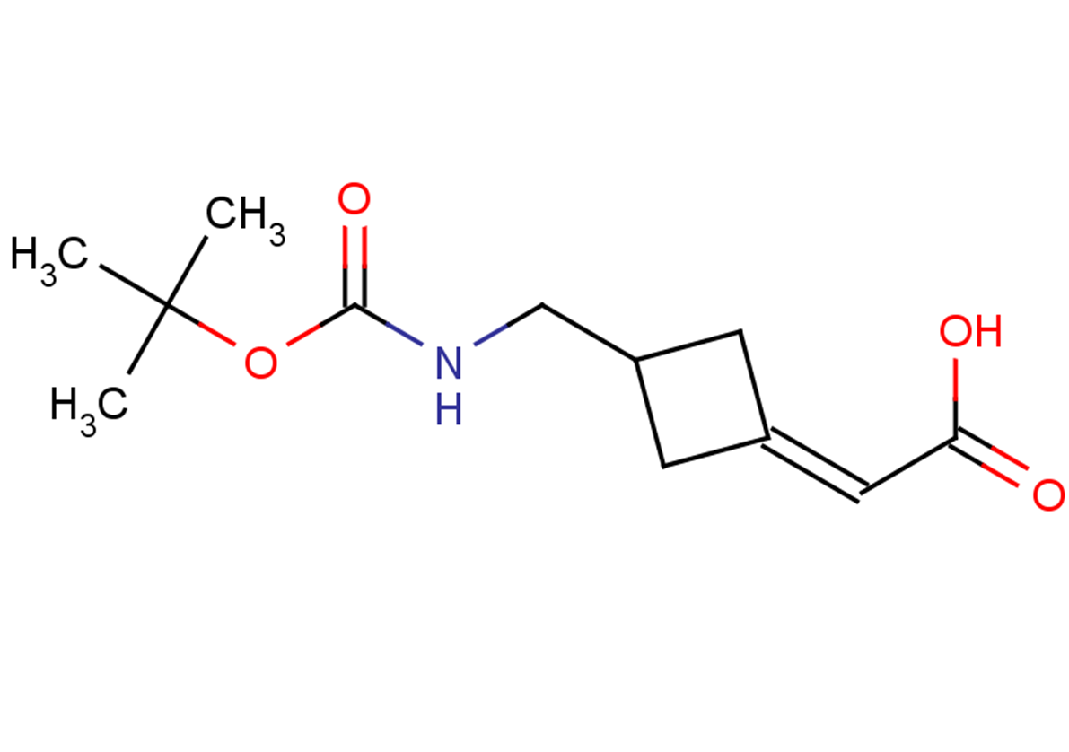 2-[3-({[(tert-butoxy)carbonyl]amino}methyl)cyclobutylidene]acetic acid