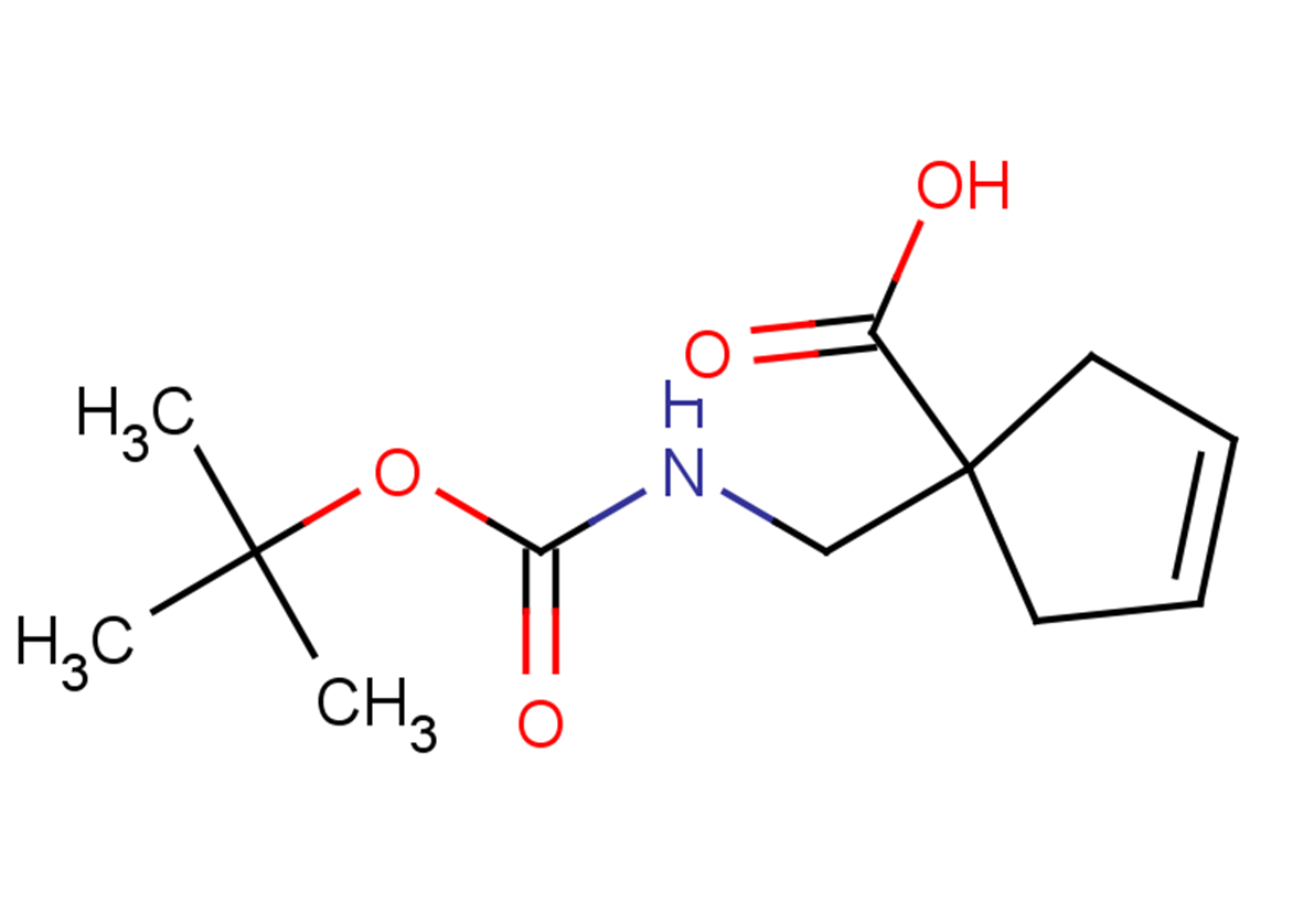 1-({[(tert-butoxy)carbonyl]amino}methyl)cyclopent-3-ene-1-carboxylic acid