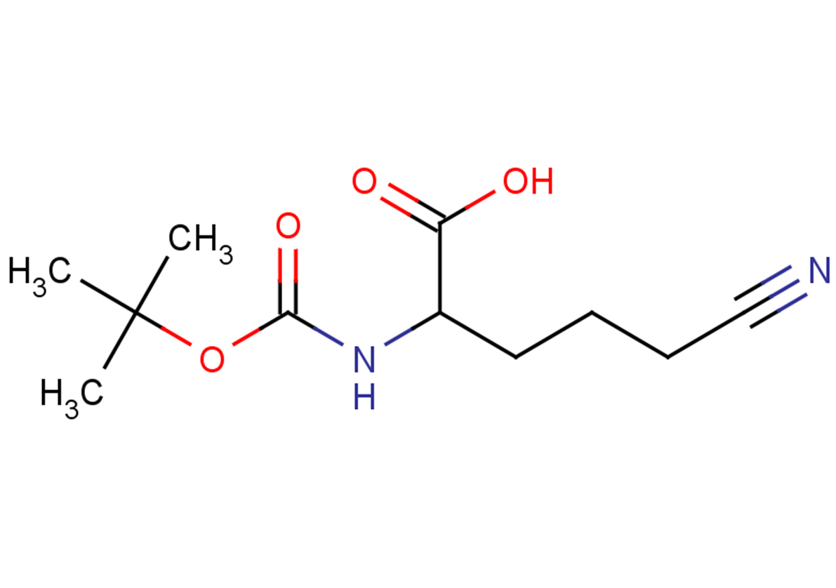 2-{[(tert-butoxy)carbonyl]amino}-5-cyanopentanoic acid