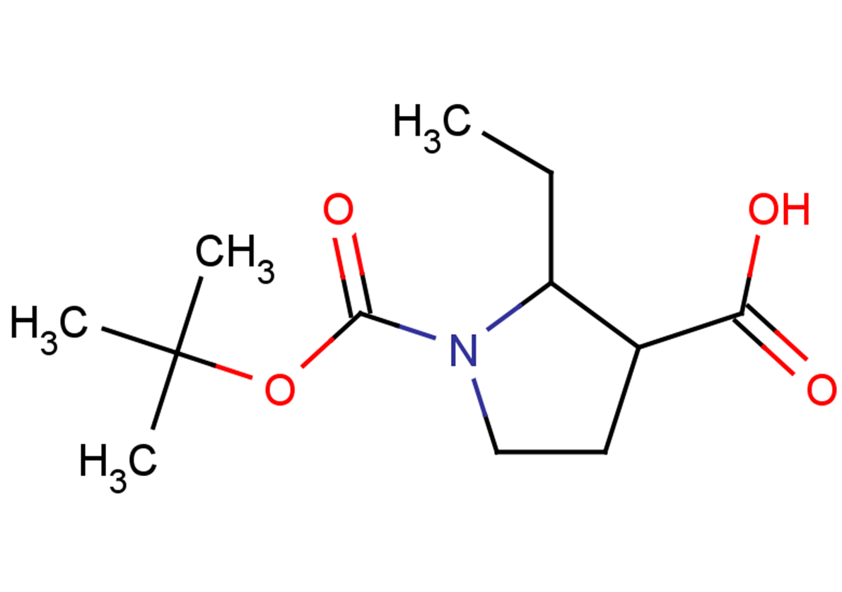 1-[(tert-butoxy)carbonyl]-2-ethylpyrrolidine-3-carboxylic acid