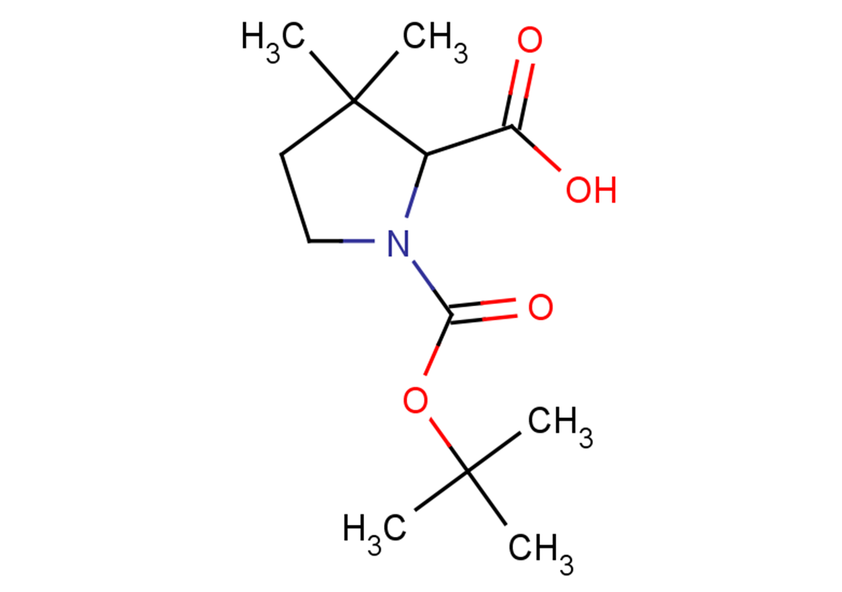 1-[(tert-butoxy)carbonyl]-3,3-dimethylpyrrolidine-2-carboxylic acid