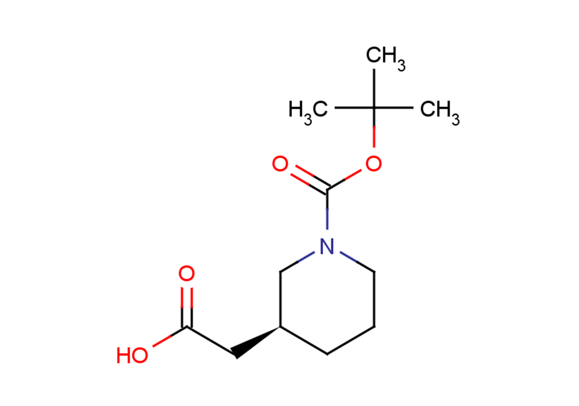 2-[(3S)-1-[(tert-butoxy)carbonyl]piperidin-3-yl]acetic acid