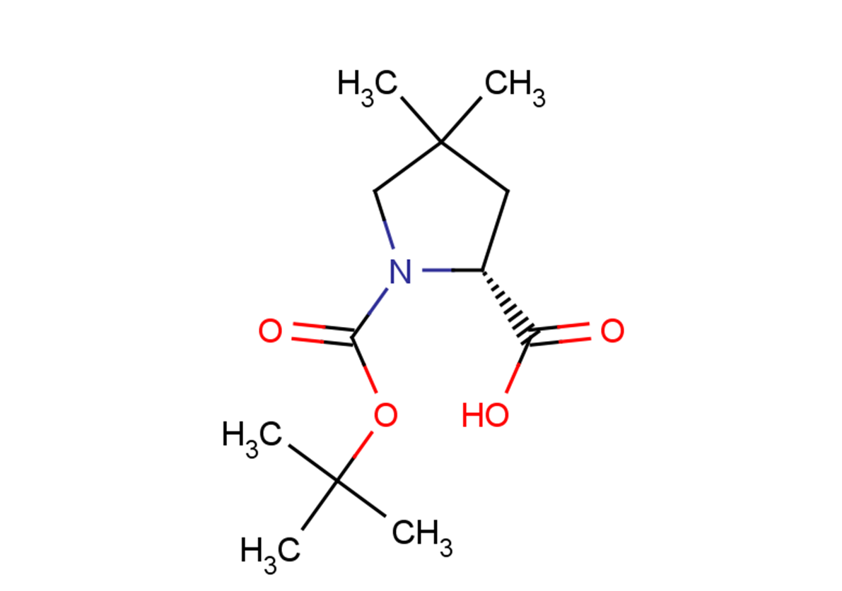 (2R)-1-[(tert-butoxy)carbonyl]-4,4-dimethylpyrrolidine-2-carboxylic acid