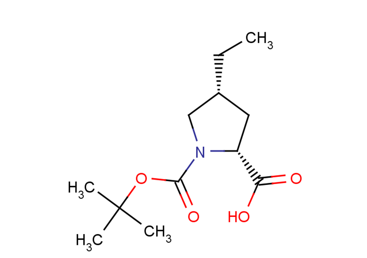 (2R,4R)-1-[(tert-butoxy)carbonyl]-4-ethylpyrrolidine-2-carboxylic acid