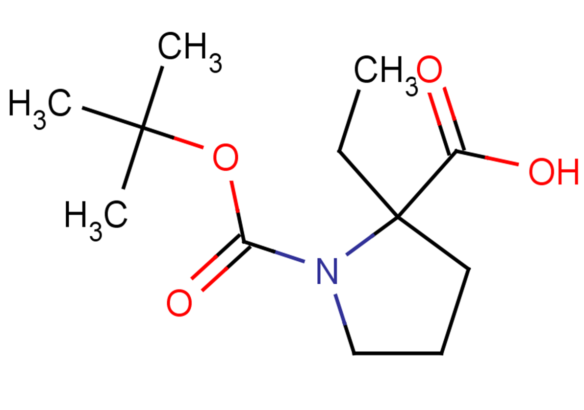 1-[(tert-butoxy)carbonyl]-2-ethylpyrrolidine-2-carboxylic acid