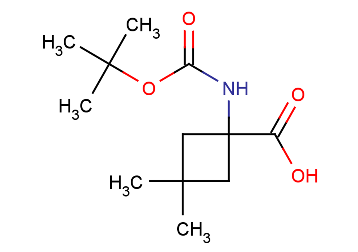 1-{[(tert-butoxy)carbonyl]amino}-3,3-dimethylcyclobutane-1-carboxylic acid