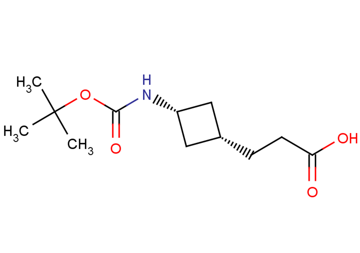 3-(3-{[(tert-butoxy)carbonyl]amino}cyclobutyl)propanoic acid