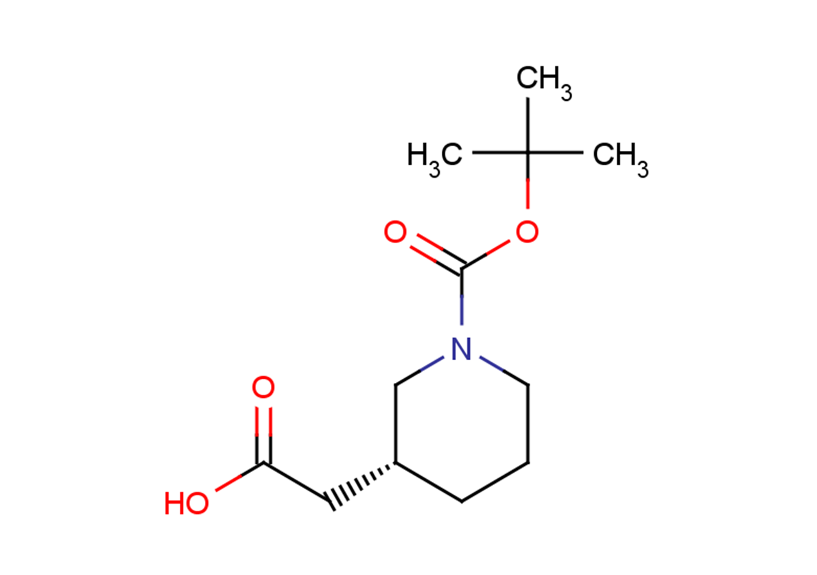 2-[(3R)-1-[(tert-butoxy)carbonyl]piperidin-3-yl]acetic acid
