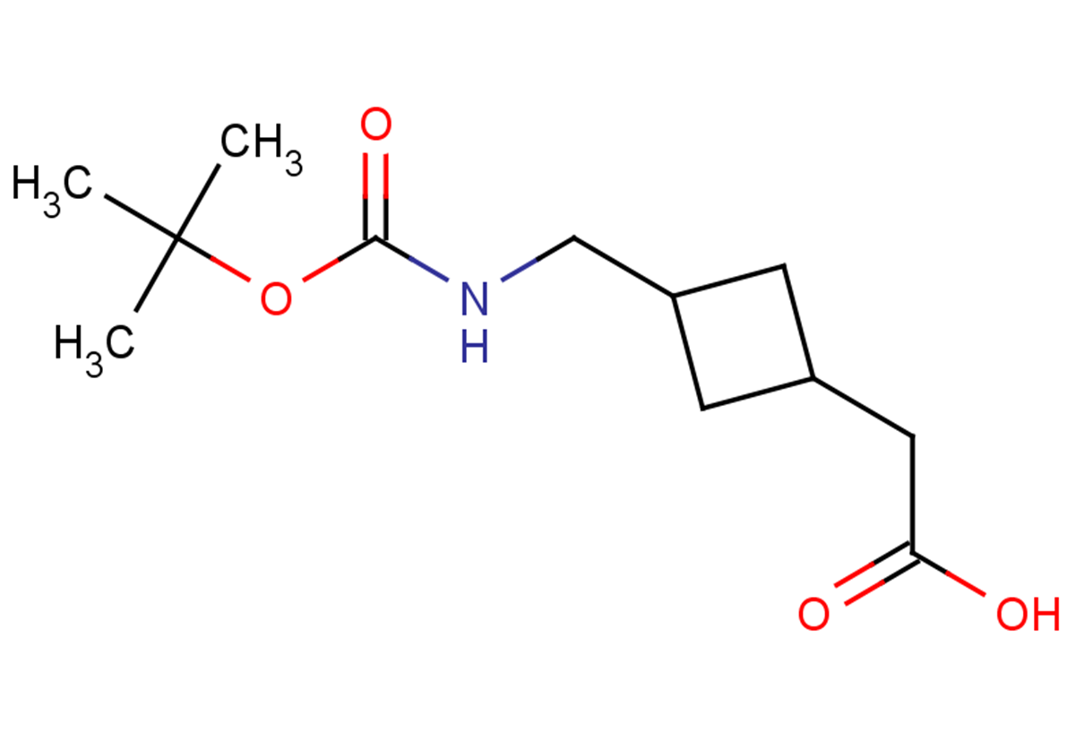 2-[3-({[(tert-butoxy)carbonyl]amino}methyl)cyclobutyl]acetic acid