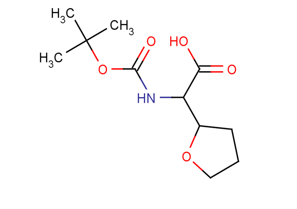 2-{[(tert-butoxy)carbonyl]amino}-2-(oxolan-2-yl)acetic acid