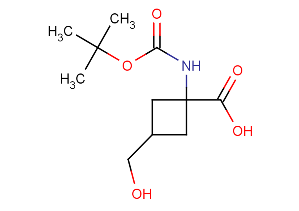 1-{[(tert-butoxy)carbonyl]amino}-3-(hydroxymethyl)cyclobutane-1-carboxylic acid
