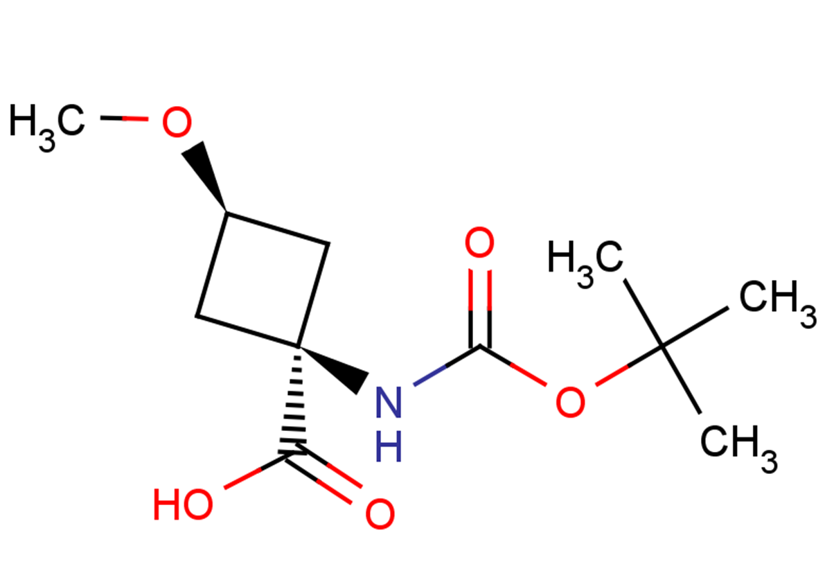 1-{[(tert-butoxy)carbonyl]amino}-3-methoxycyclobutane-1-carboxylic acid
