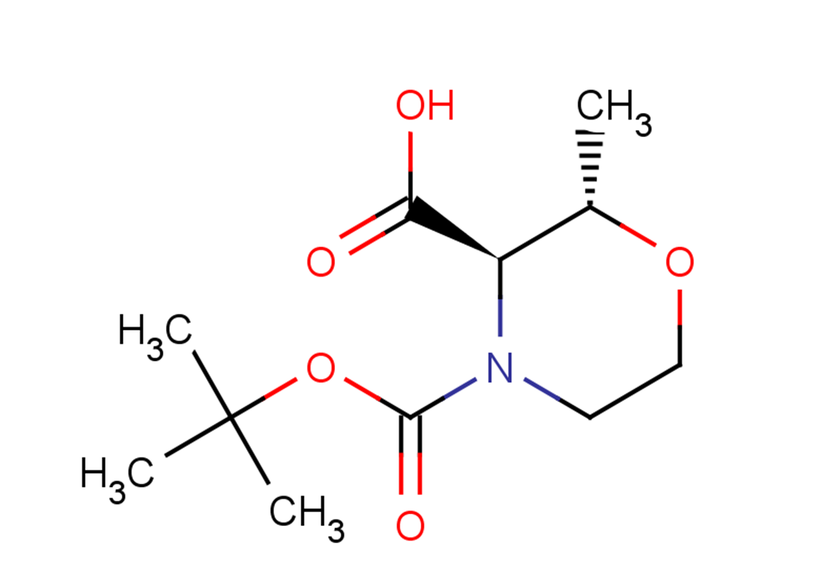 (2S,3R)-4-[(tert-butoxy)carbonyl]-2-methylmorpholine-3-carboxylic acid