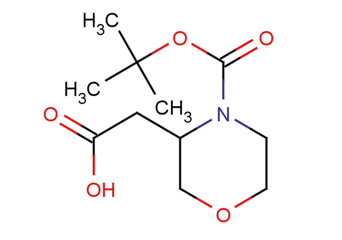 2-{4-[(tert-butoxy)carbonyl]morpholin-3-yl}acetic acid