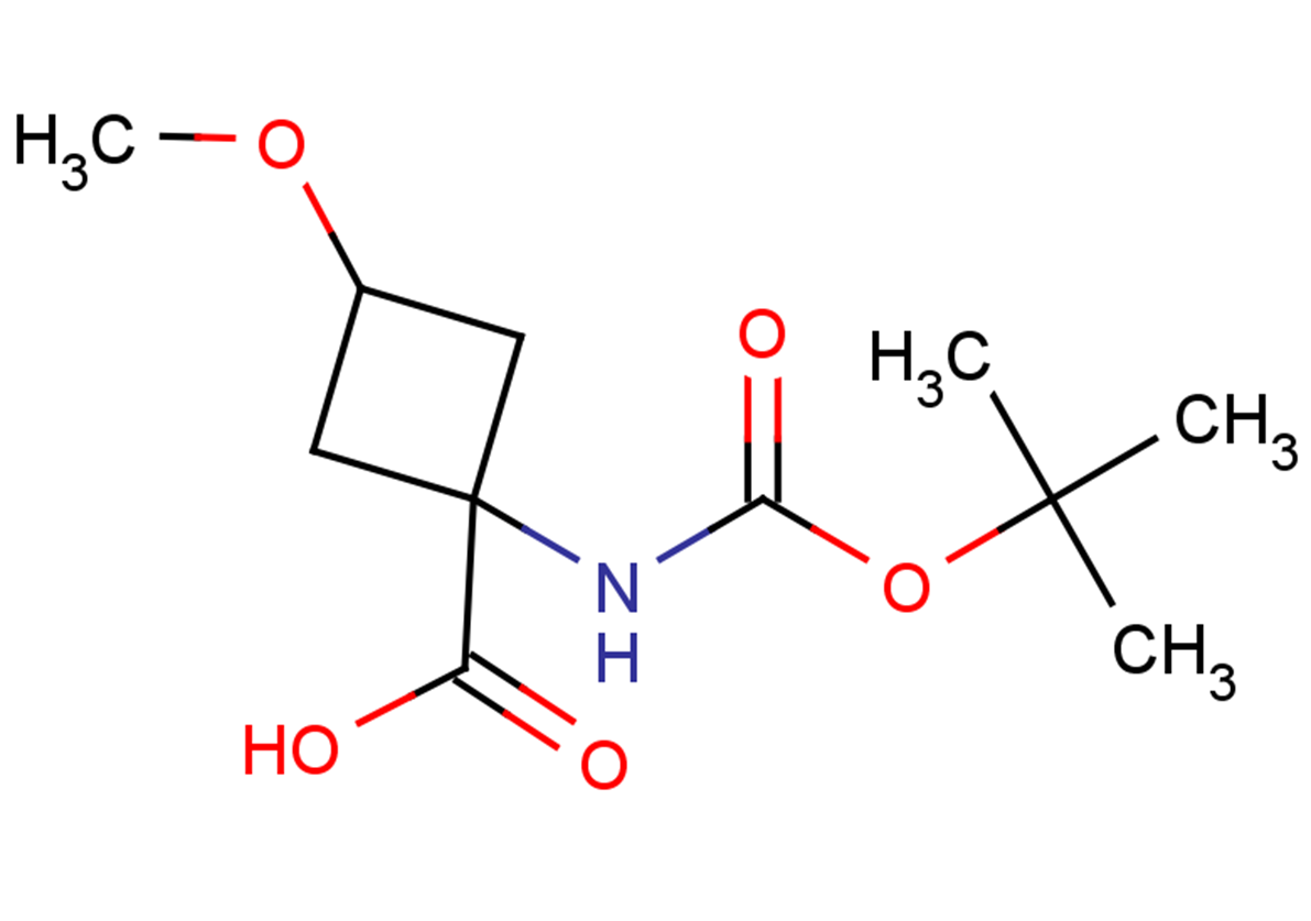 1-{[(tert-butoxy)carbonyl]amino}-3-methoxycyclobutane-1-carboxylic acid