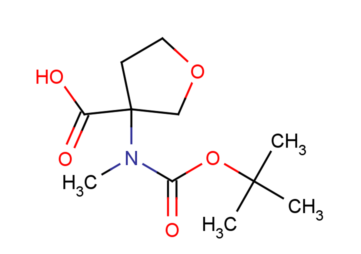 3-{[(tert-butoxy)carbonyl](methyl)amino}oxolane-3-carboxylic acid