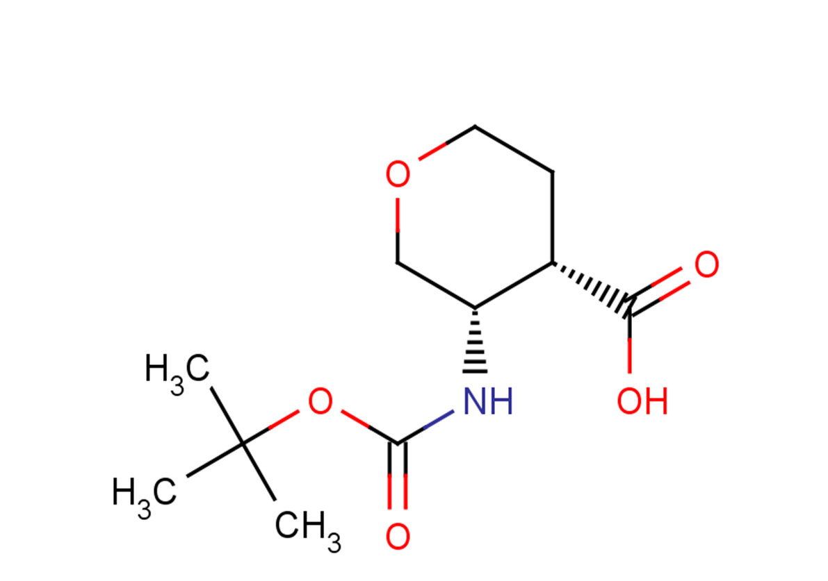 (3S,4S)-3-{[(tert-butoxy)carbonyl]amino}oxane-4-carboxylic acid