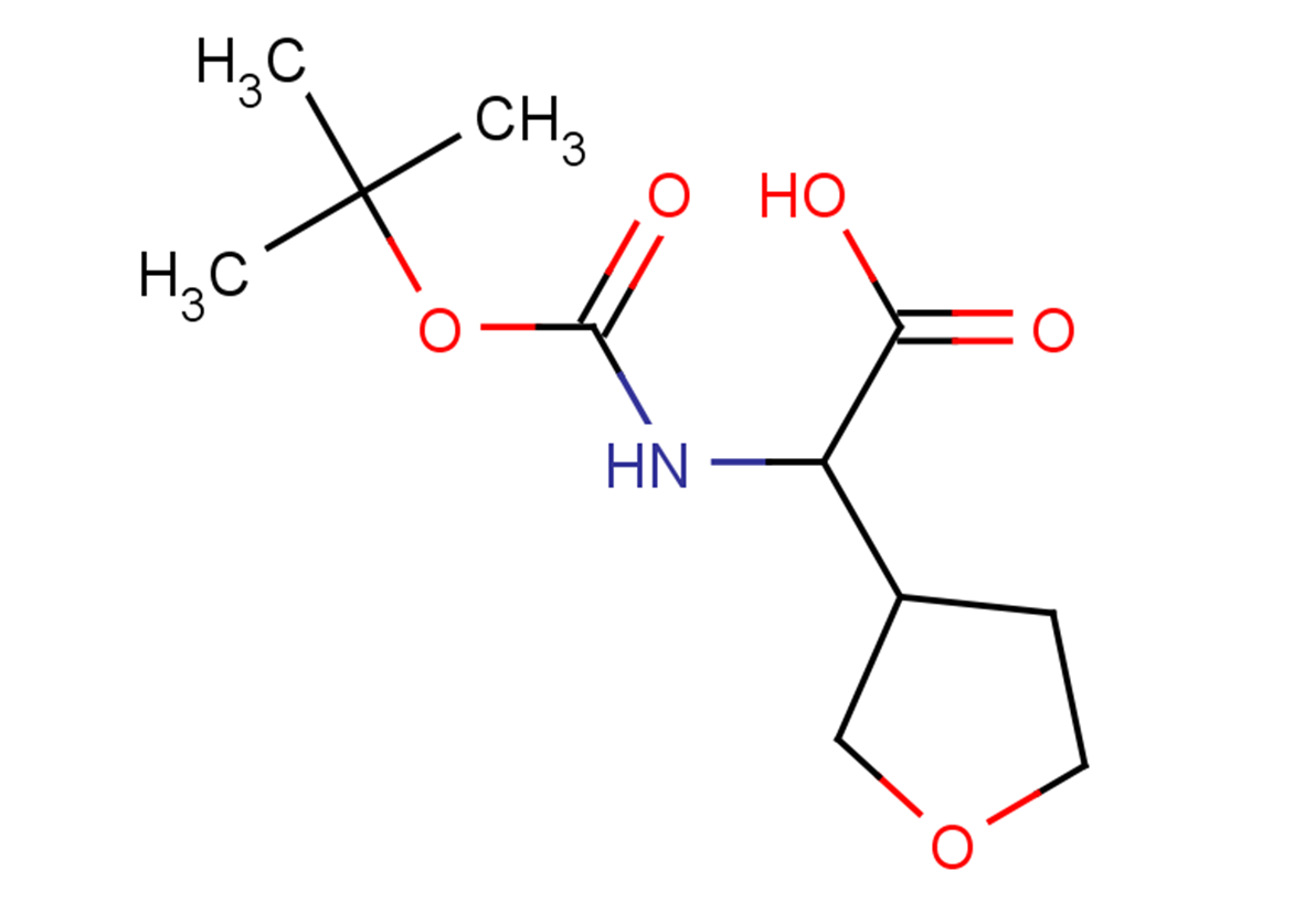 2-{[(tert-butoxy)carbonyl]amino}-2-(oxolan-3-yl)acetic acid