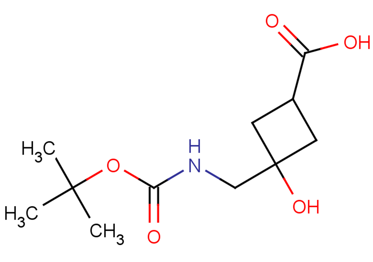 3-({[(tert-butoxy)carbonyl]amino}methyl)-3-hydroxycyclobutane-1-carboxylic acid