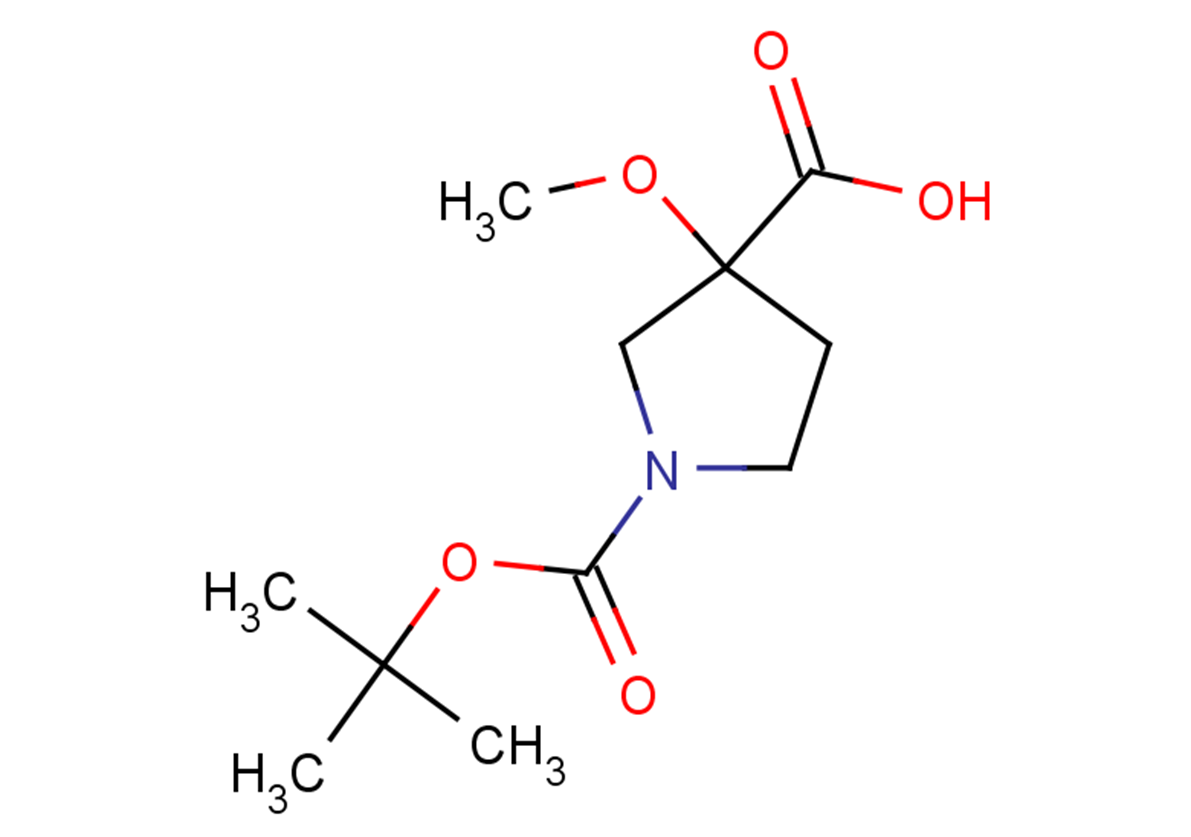 1-[(tert-butoxy)carbonyl]-3-methoxypyrrolidine-3-carboxylic acid