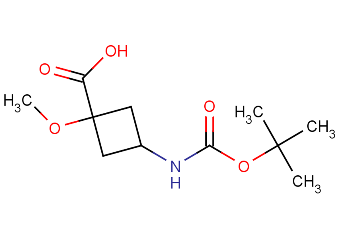 3-{[(tert-butoxy)carbonyl]amino}-1-methoxycyclobutane-1-carboxylic acid